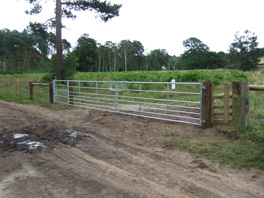 Double field gate